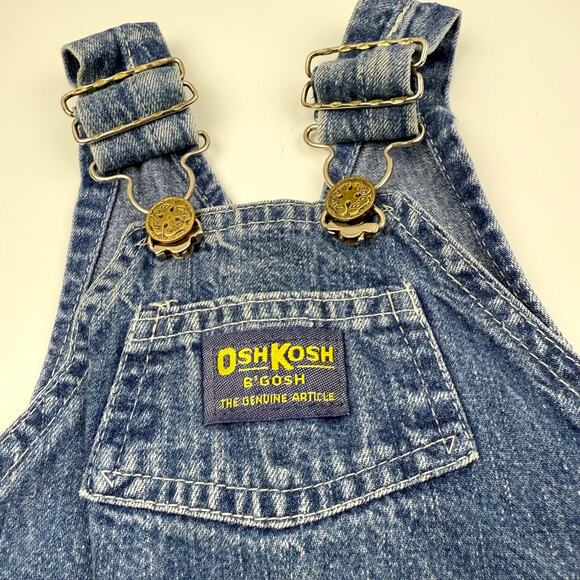 Vintage Oshkosh Denim Overalls - Picture 4 of 8